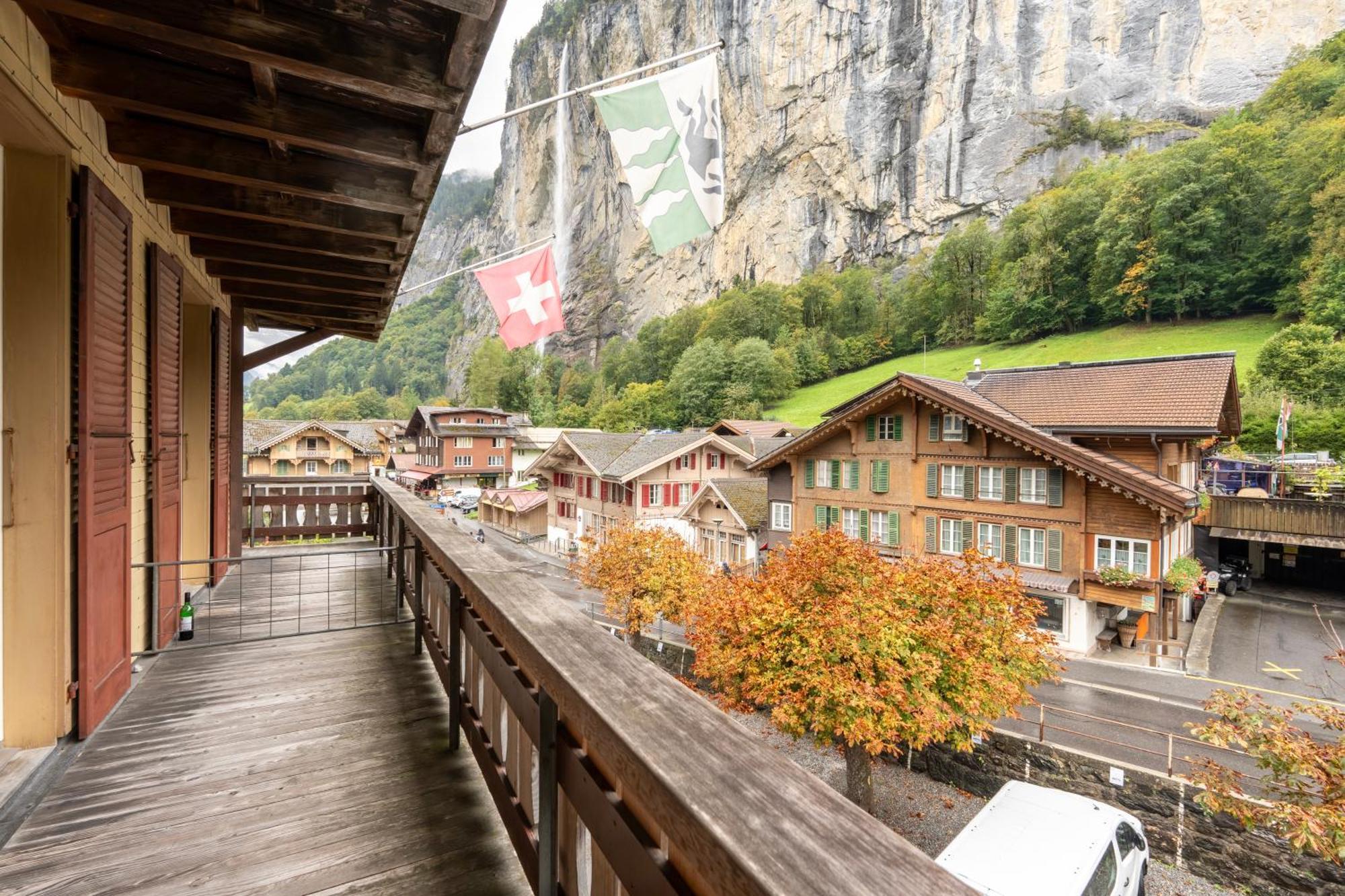 Hotel Staubbach Lauterbrunnen Exterior foto