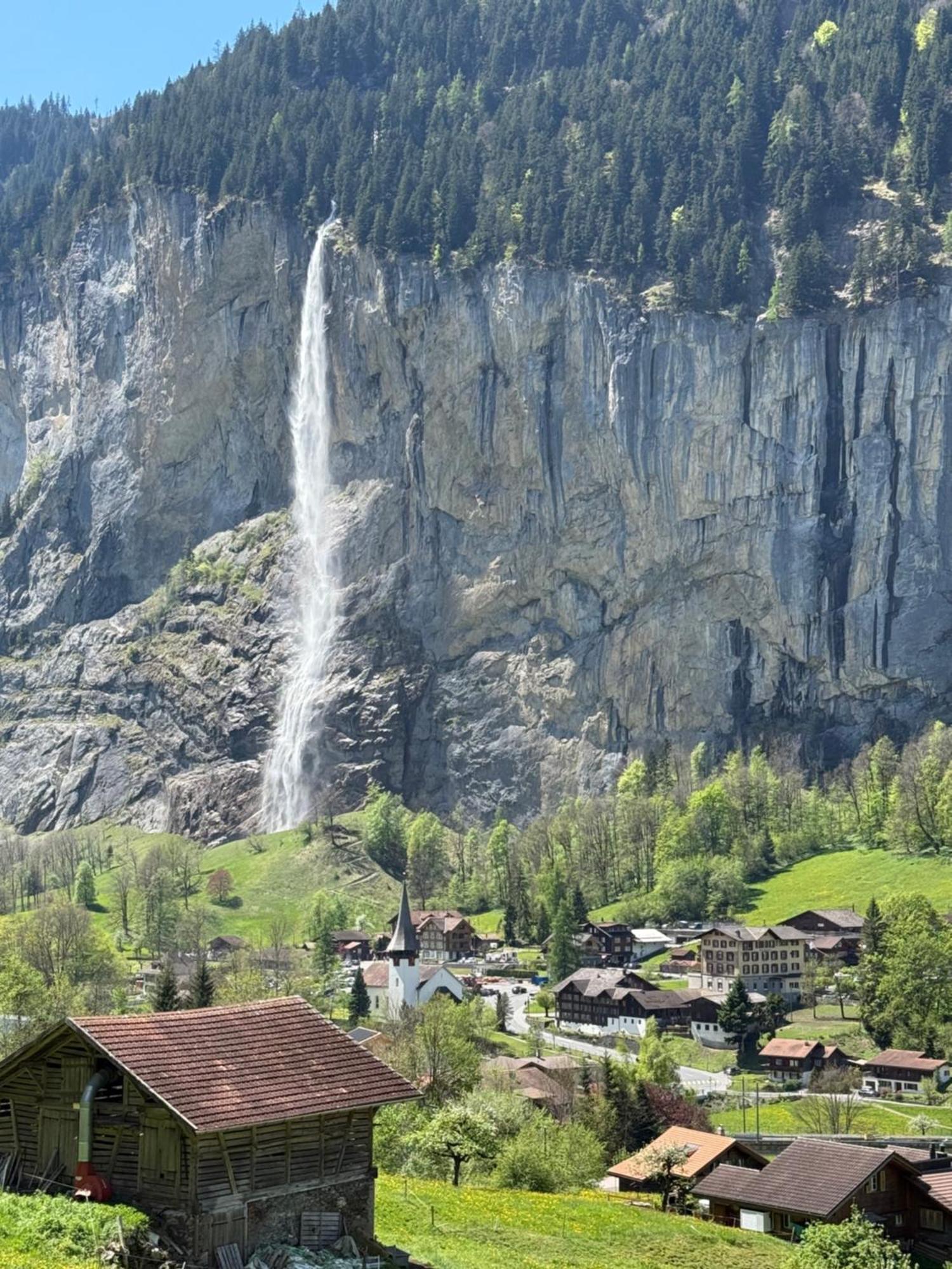 Hotel Staubbach Lauterbrunnen Exterior foto